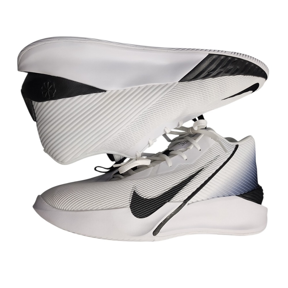 Nike G.T. Jump Academy Basketball Shoes Mens 11 White Black Lace Up FV5524-100
